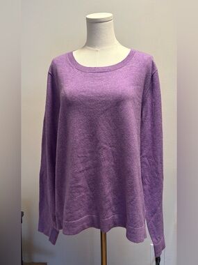 J.Crew  factory Teddie Wool Blend Sweater- Women's XLarge  preppy academia wool